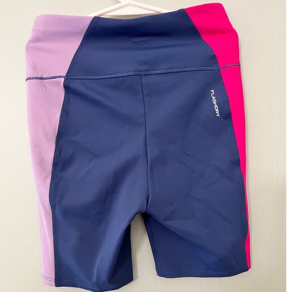 The North Face Girls Size 10 Medium Flashdry Bike Shorts BNWT - Picture 2 of 6
